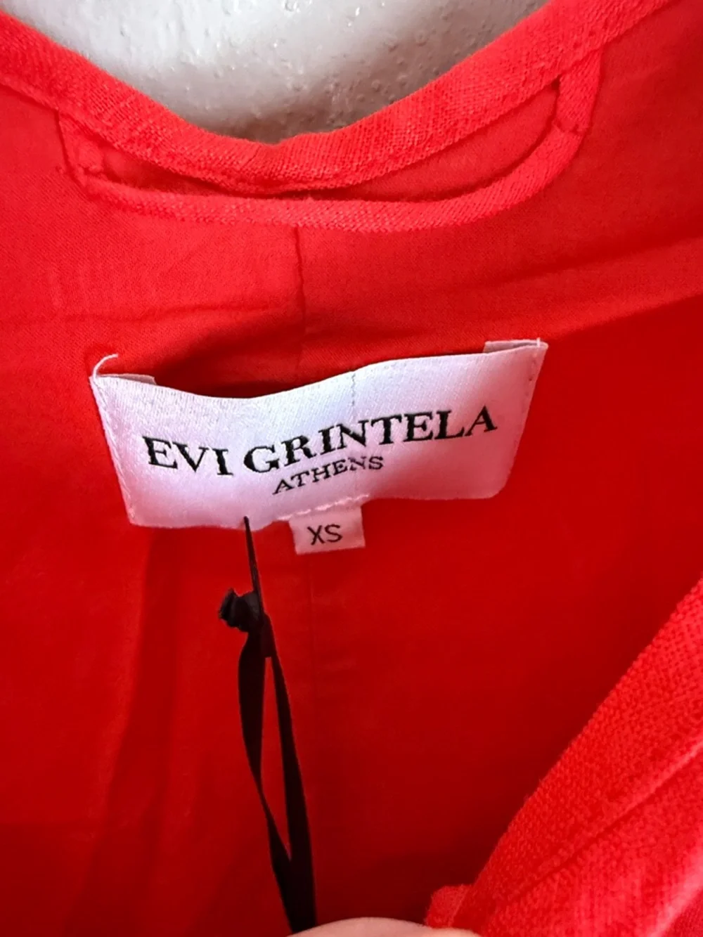Evi Grintela Esther Red Midi Dress - Picture 6 of 9